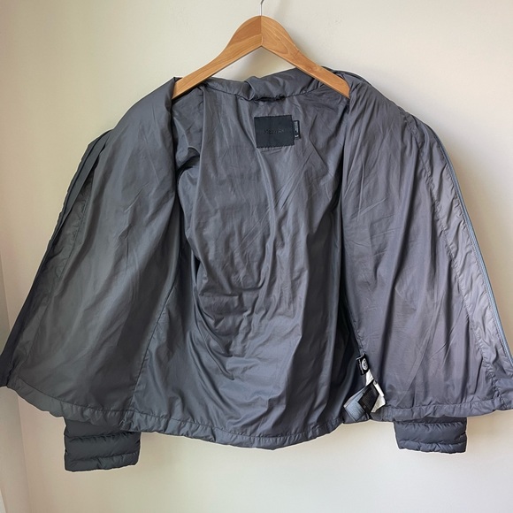 Marmot Bleeker Down Puffer Quilted Jacket Coat Charcoal Winter Ski Warm Size S - Picture 3 of 11